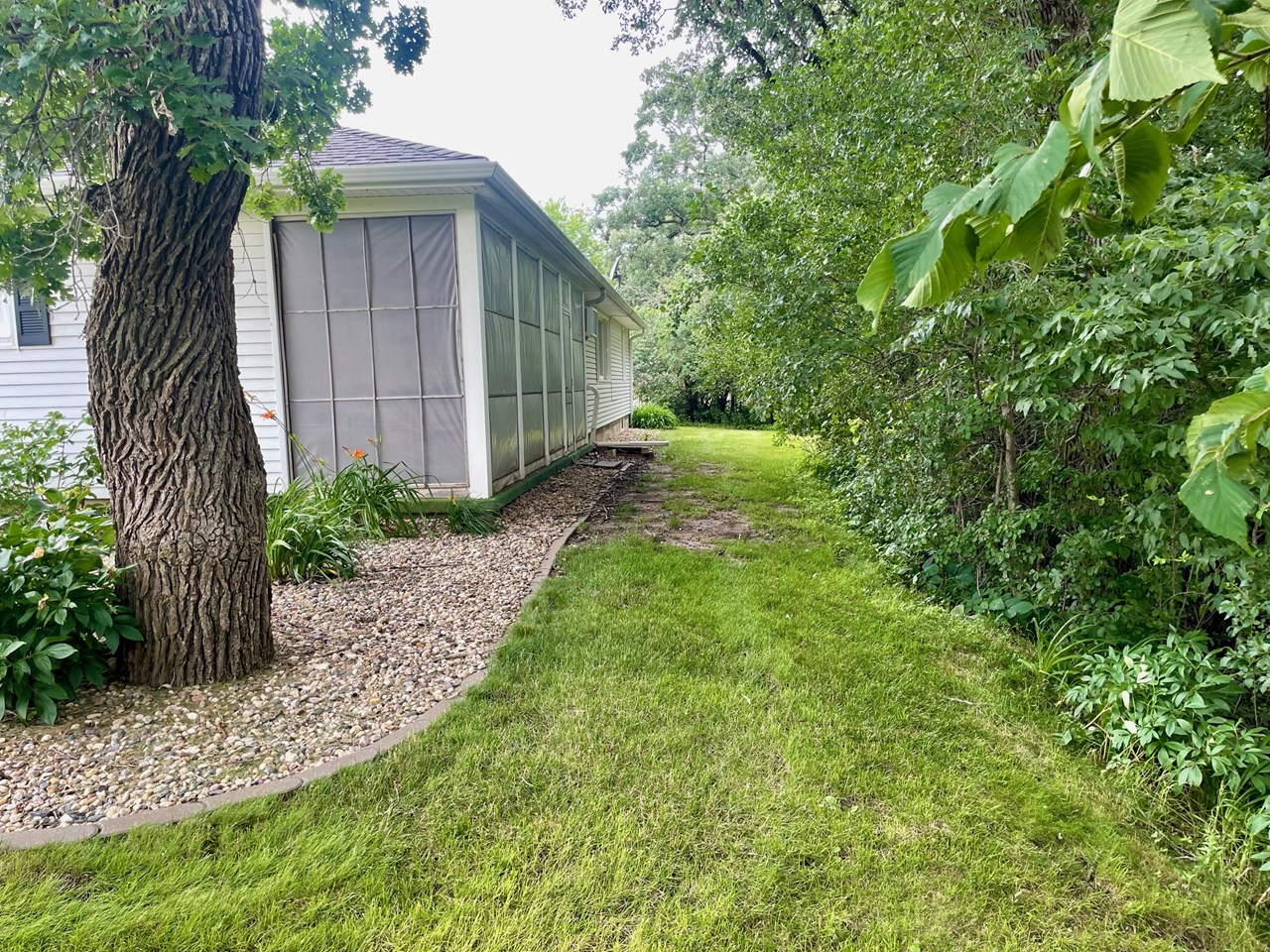 backyard and 3 season porch