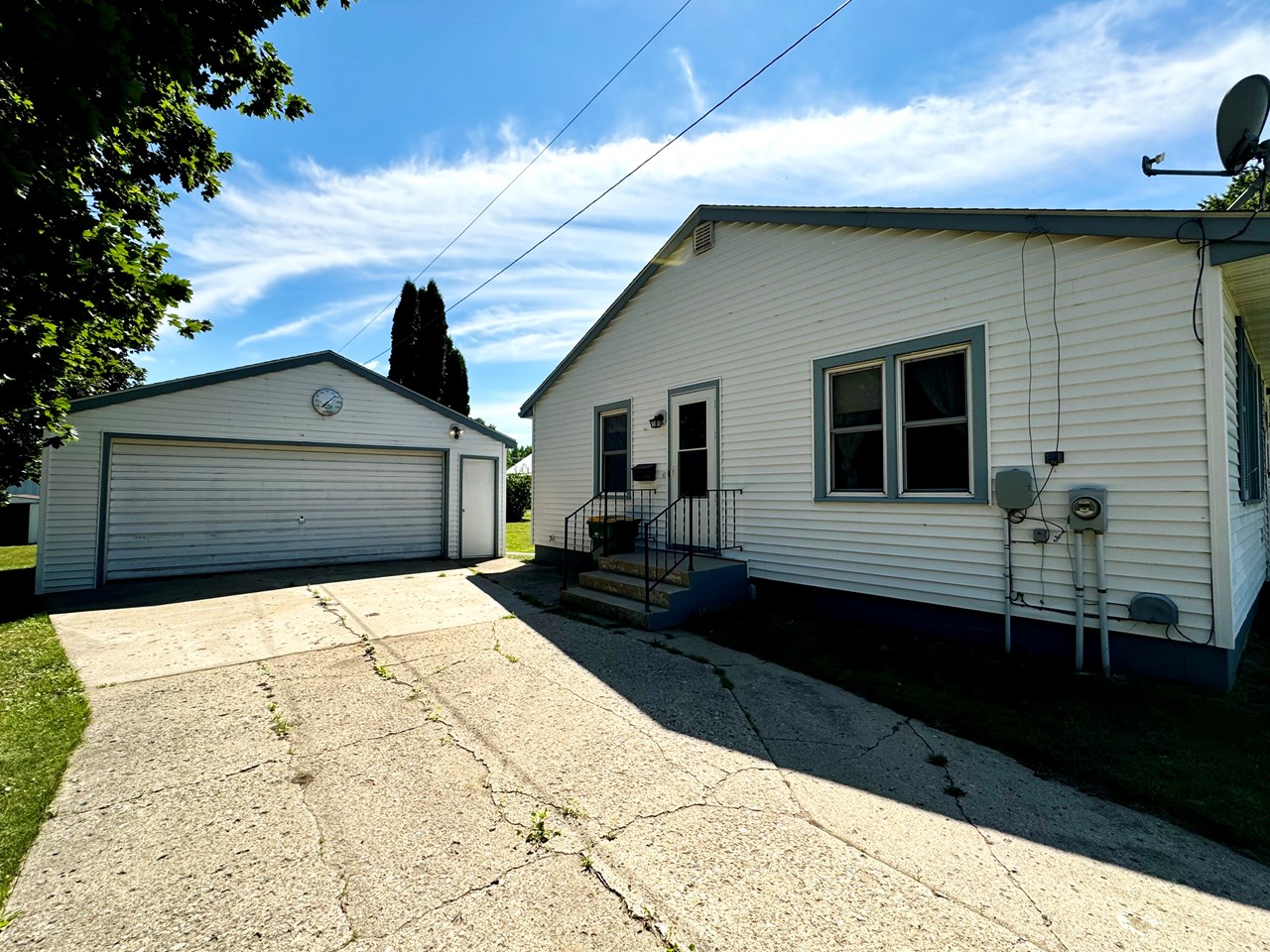 double detached garage